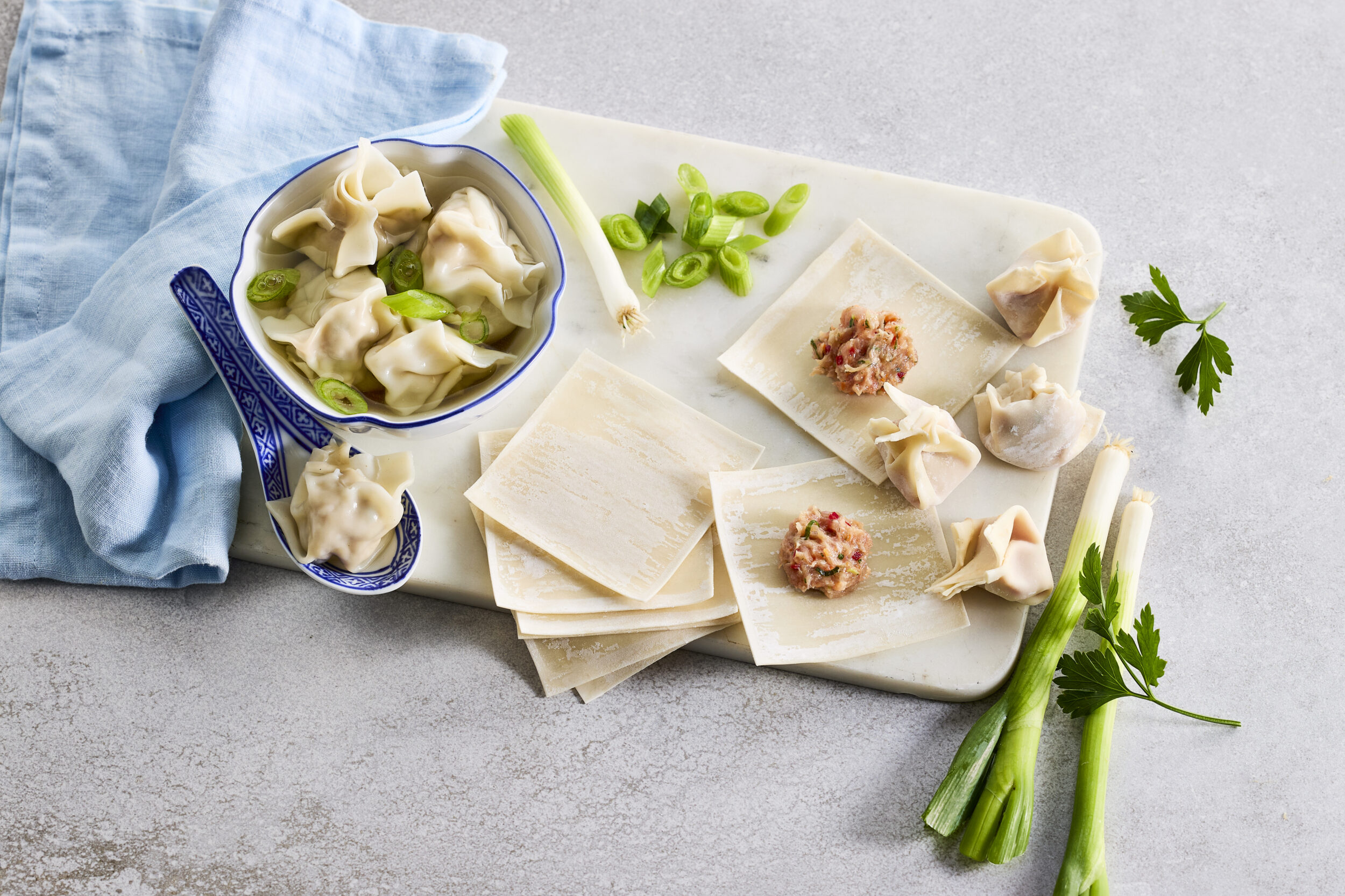 Farce pour Wonton à la viande