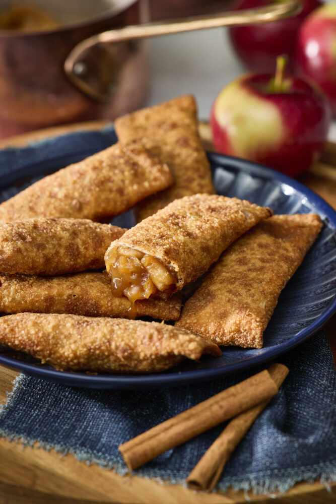 Pâtés impériaux aux pommes et à la cannelle