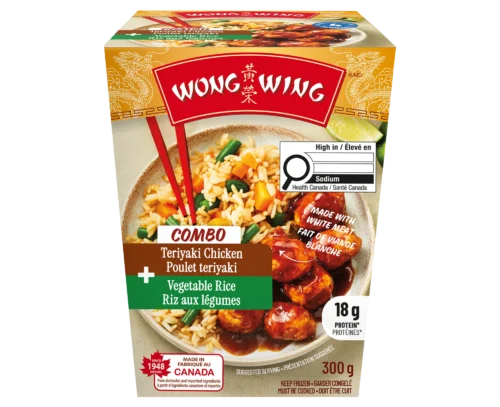 Combo Teriyaki Chicken & Vegetable Rice