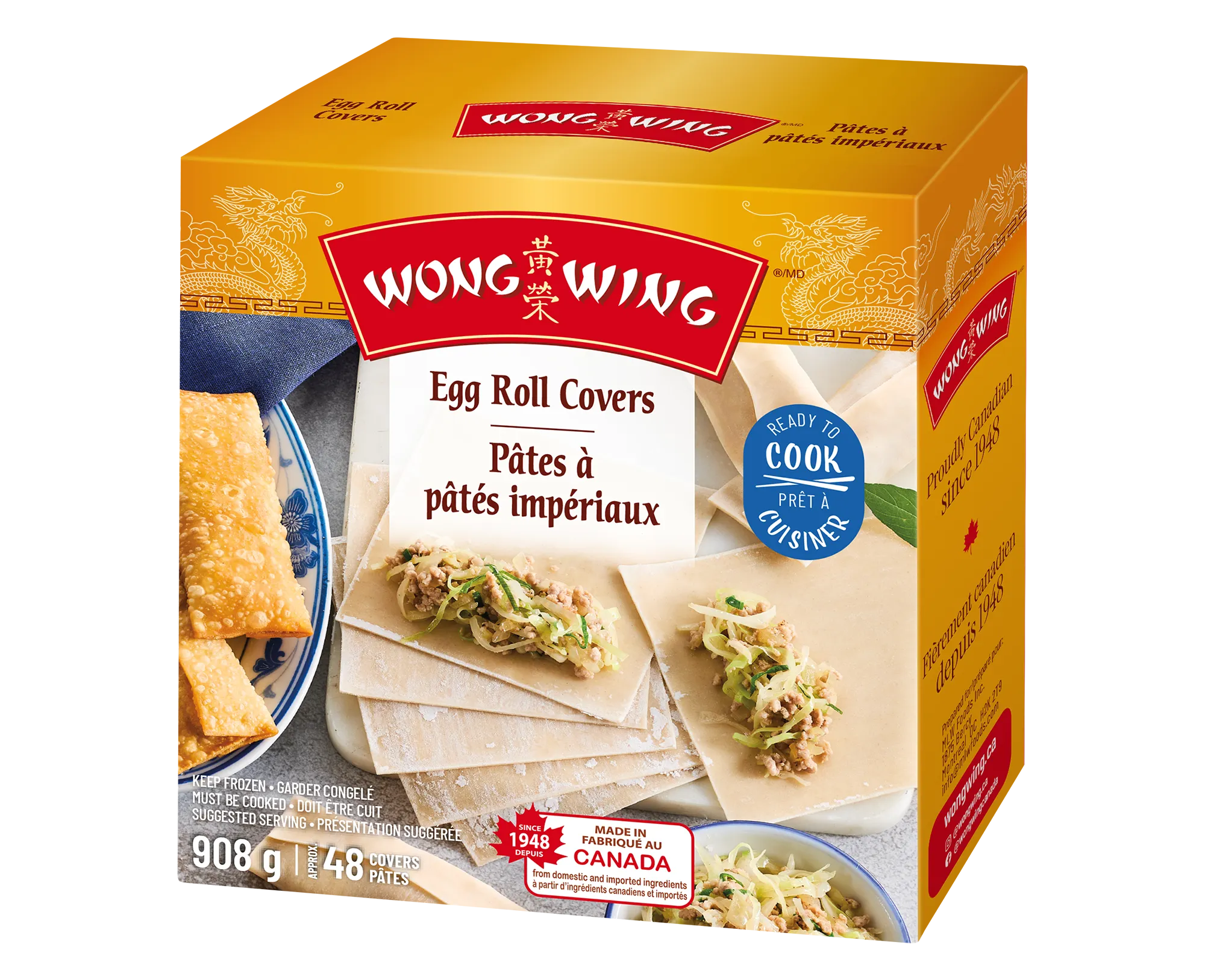 Egg Roll Covers 908 g