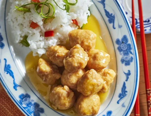 Chicken with Pineapple Sauce