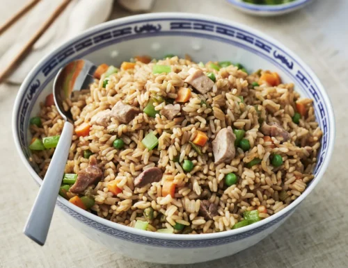 Riz frit au poulet 1.36 kg